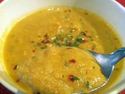 Curried Cauliflower Carrot Soup