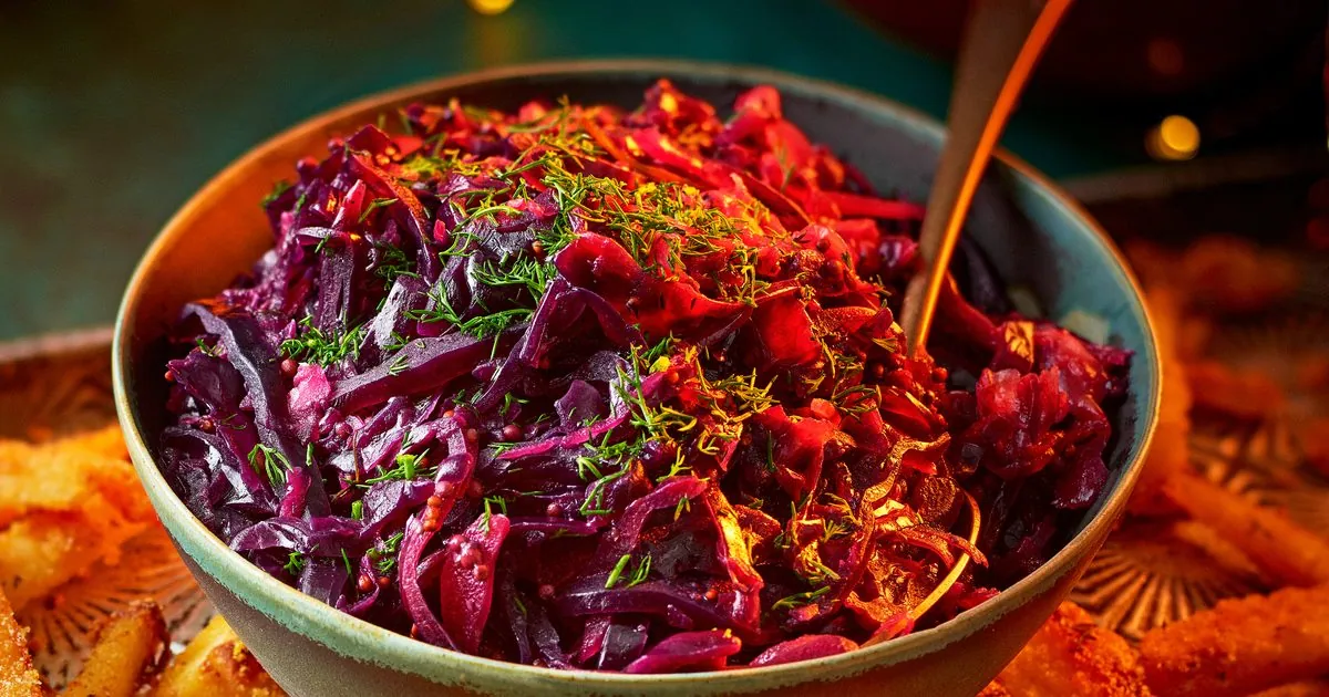Tangy Sauerkraut Cabbage