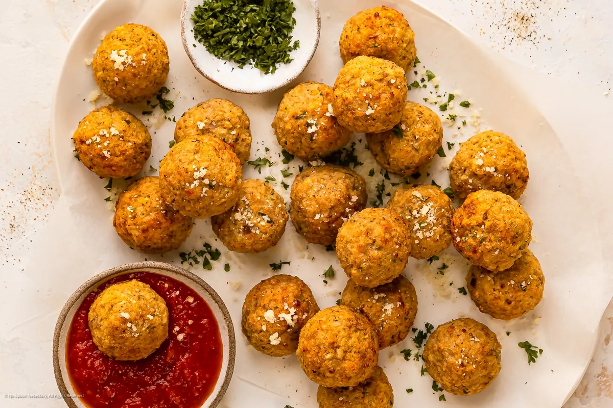 Cauliflower Veggie Meatballs