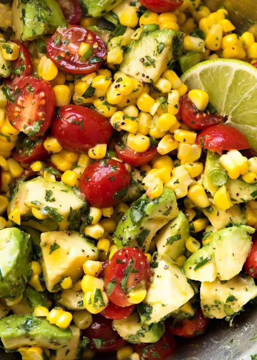 Corn Avocado Salad