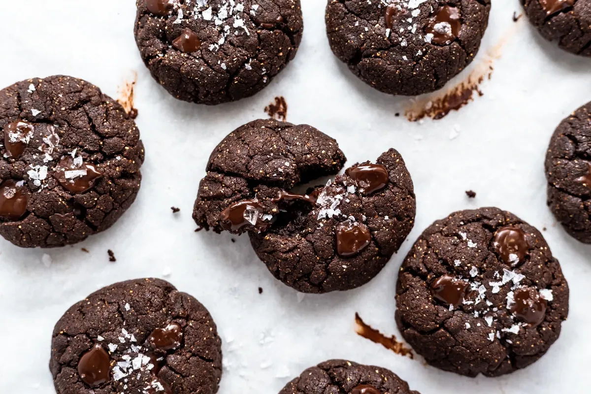 Flourless Chocolate Almond Cookies