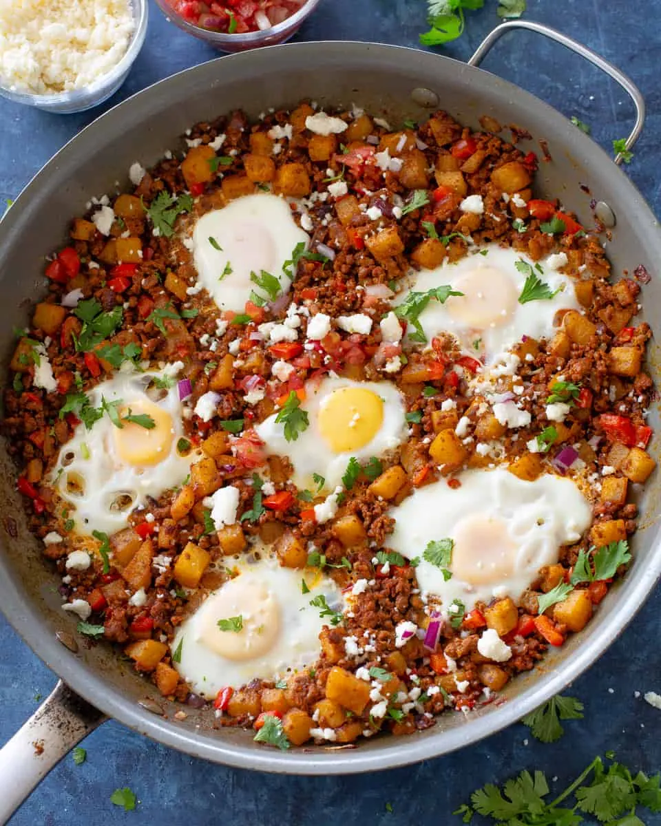Chorizo and Egg Skillet