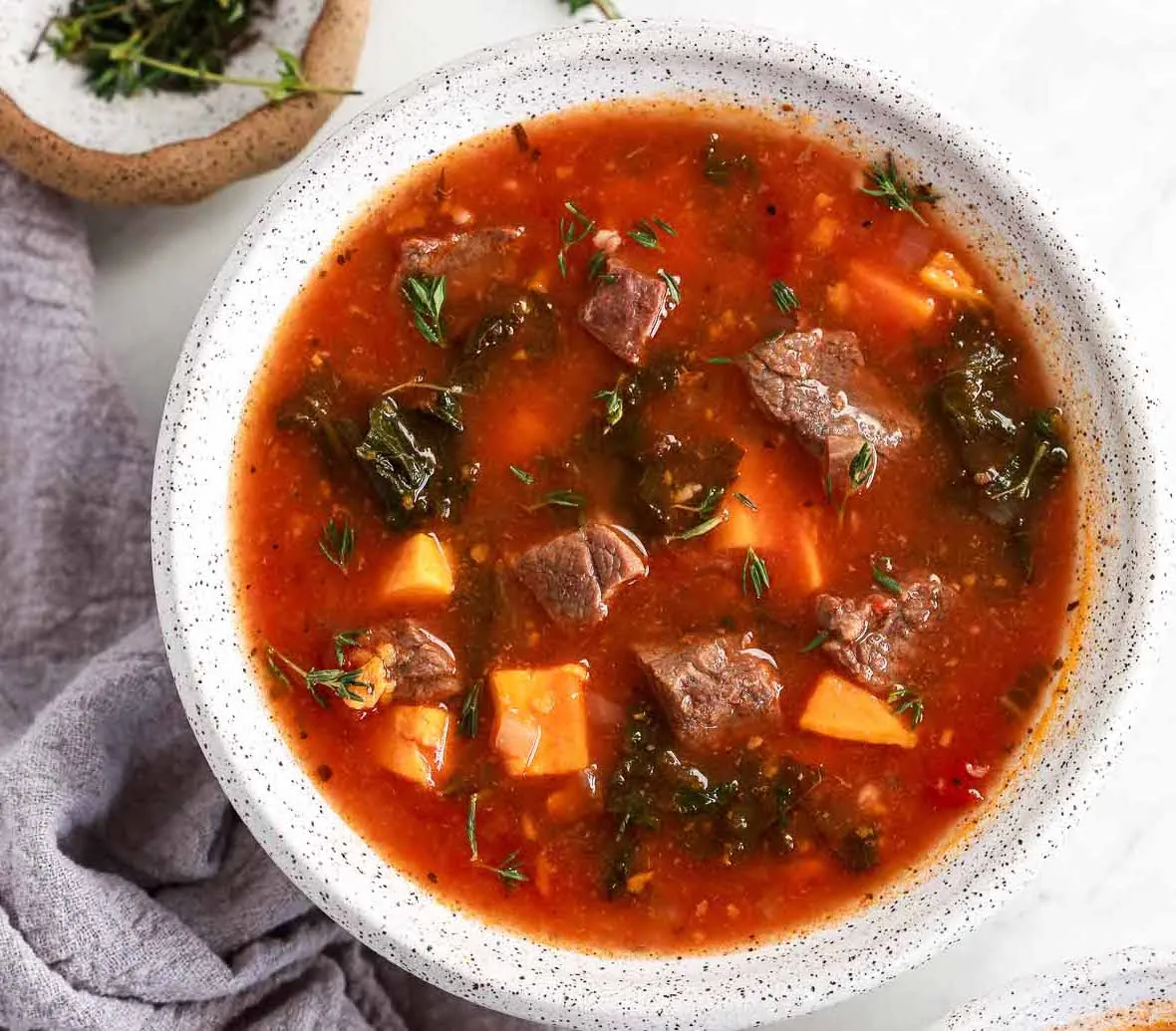 Instant Pot Beef Soup