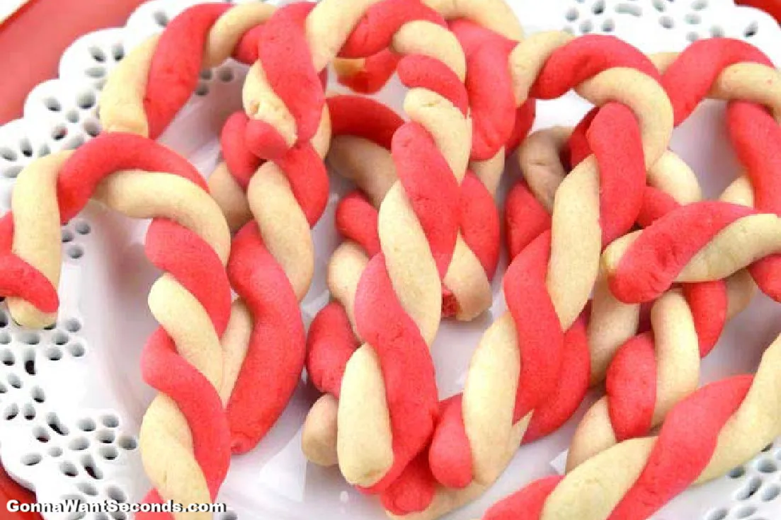 Candy Cane Cookies