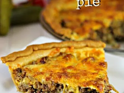 Bacon Cheeseburger Pie