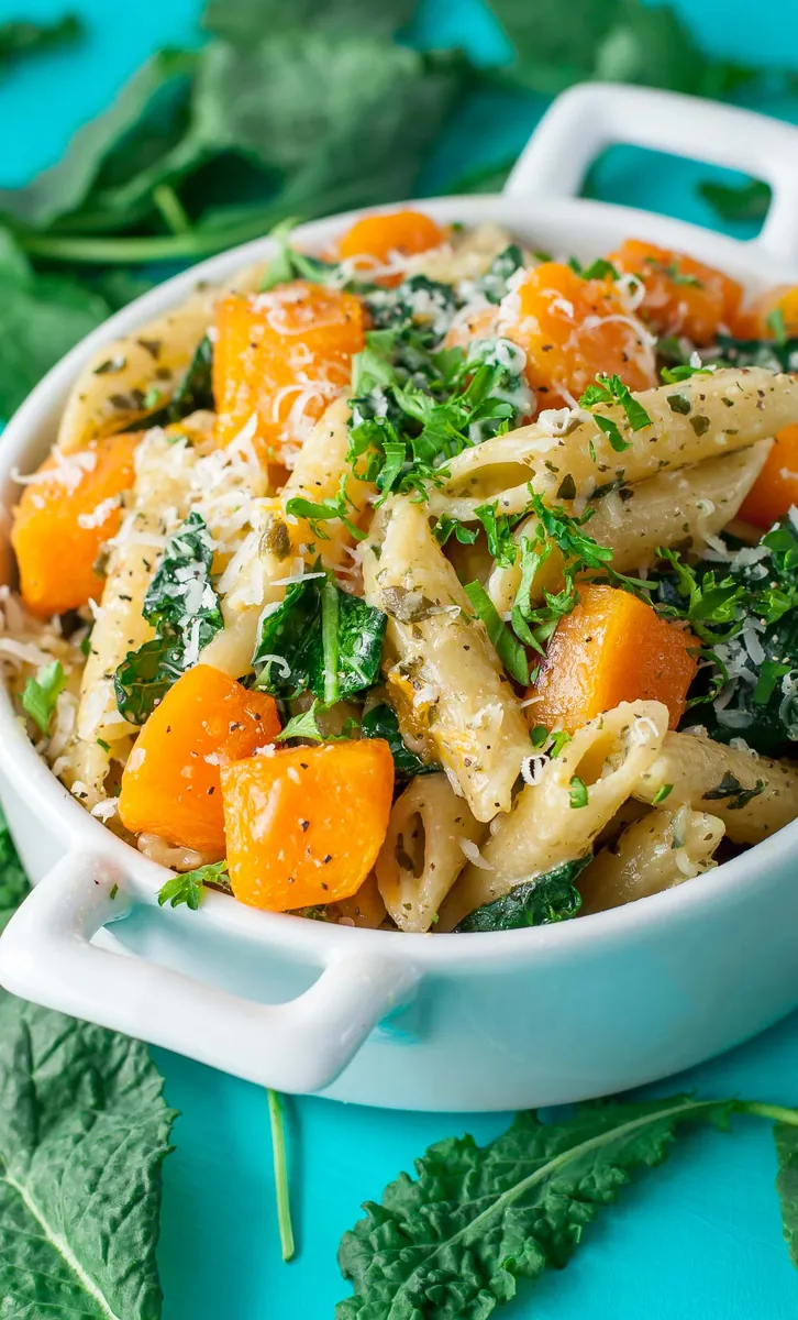 Pesto Pasta with Squash