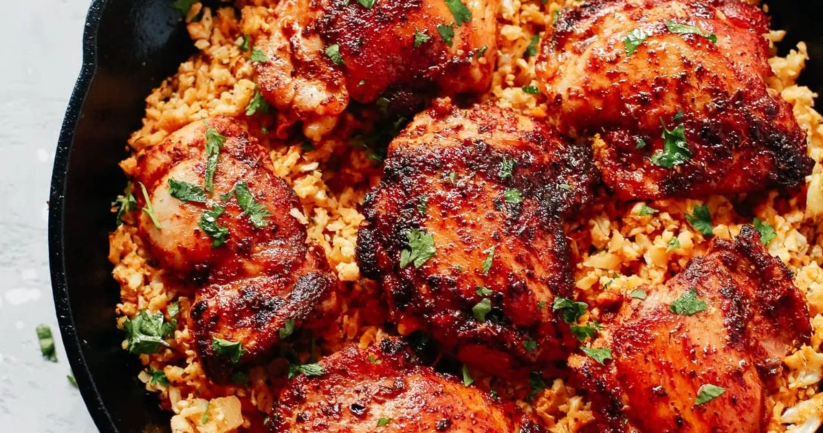 Chicken and Cauliflower Rice