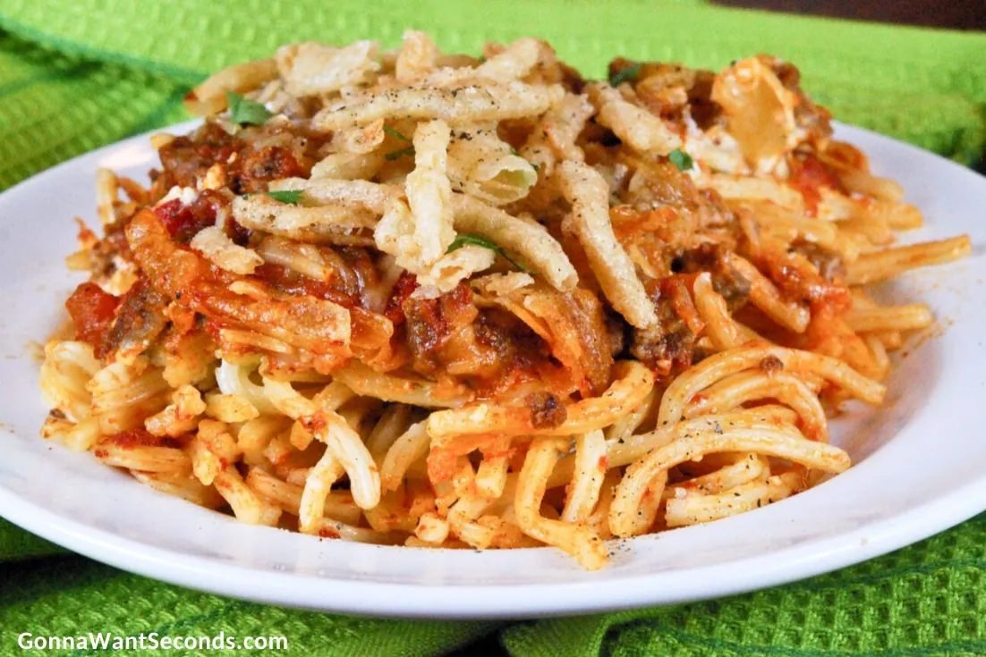 Baked Spaghetti With Cream Cheese