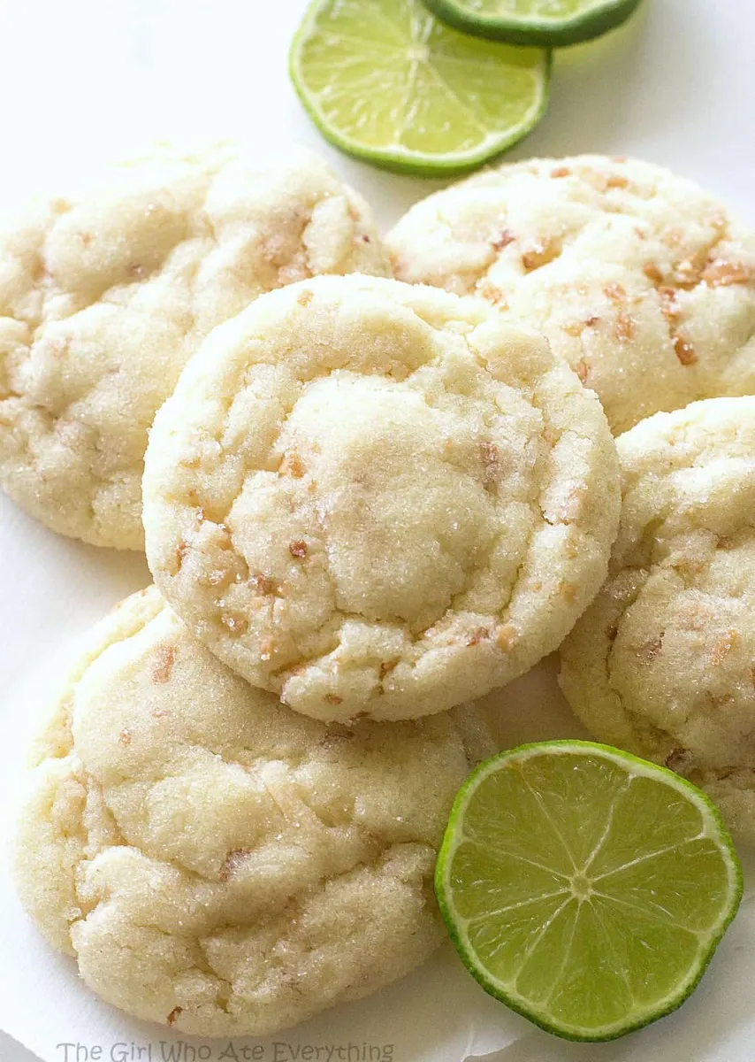 Coconut Lime Sugar Cookies