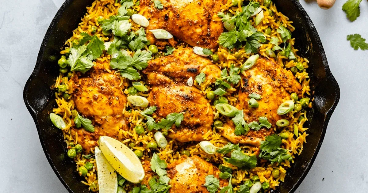 Tandoori Chicken Rice