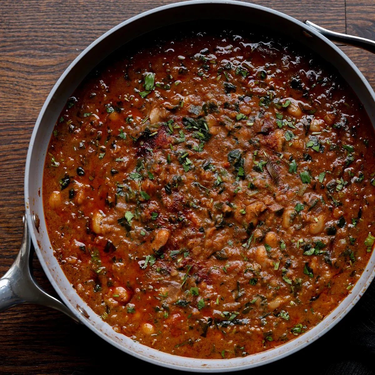 Spicy Lentil Bean Stew