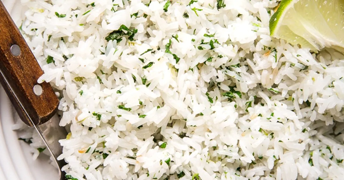 Cilantro Lime Rice with wild