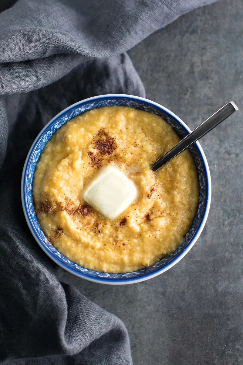 Instant Pot Pumpkin Grits