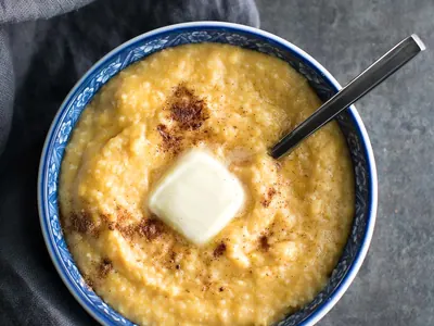 Instant Pot Pumpkin Grits