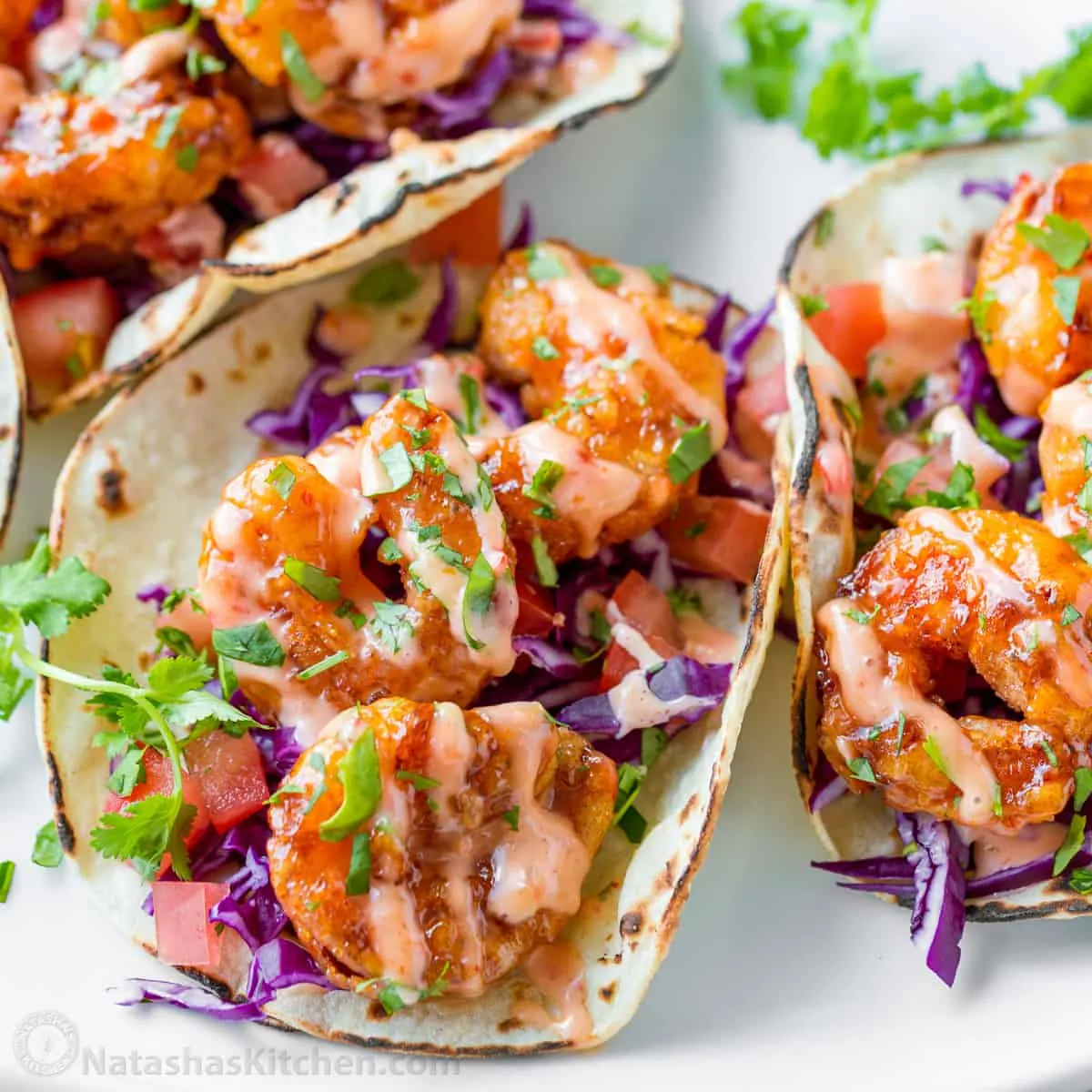 Bang Bang Shrimp Tacos