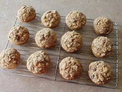 Pumpkin Flax Muffins with canned pumpkin