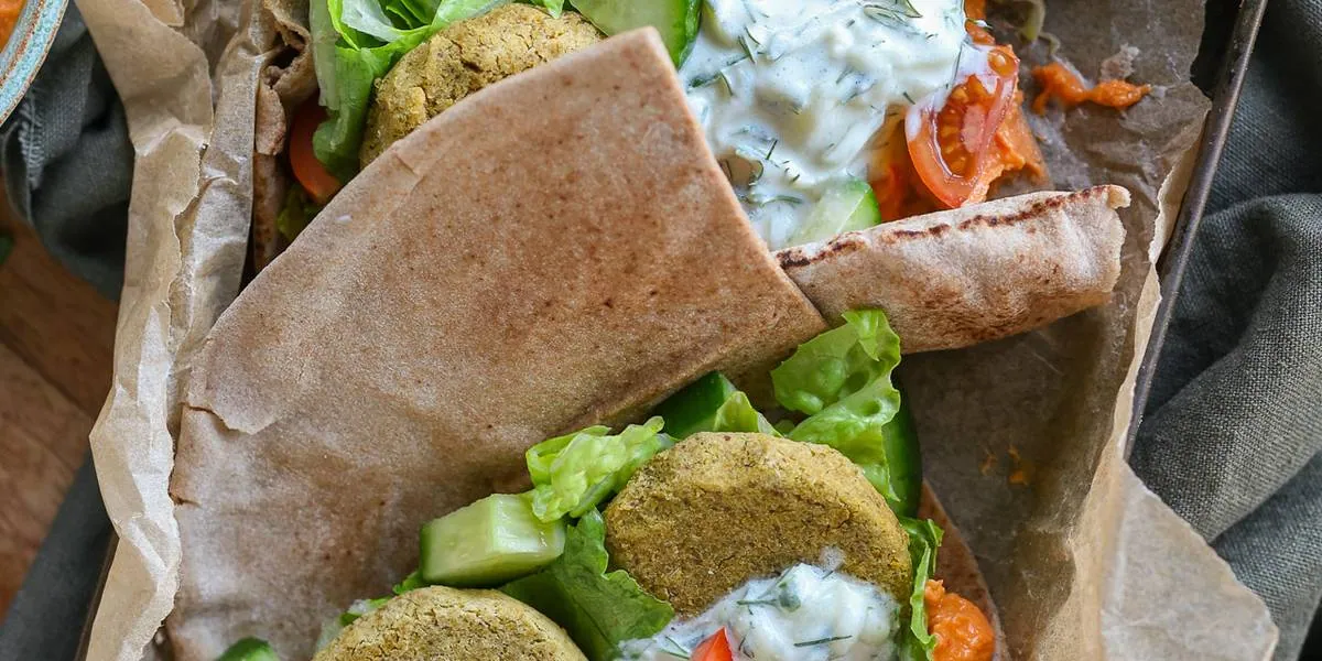 Green Pea Chickpea Falafels
