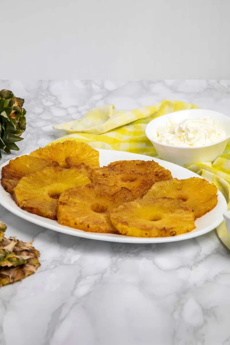 Air-Fryer Pineapple Rings