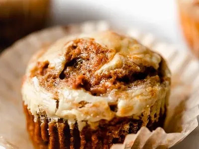 Pumpkin Cream Cheese Muffins with canned pumpkin