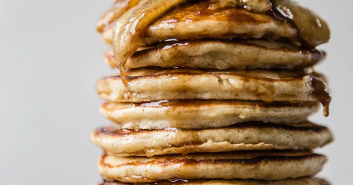Banana Pancakes with butter