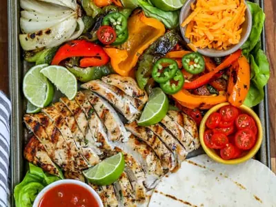 Grilled Chicken Fajitas