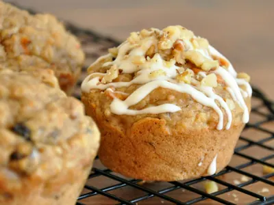 Carrot Currant Muffins