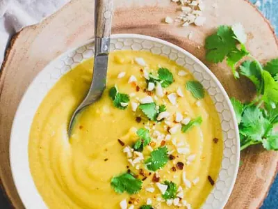 Creamy Delicata Squash Soup
