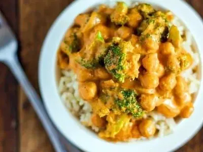 Coconut Chickpea Curry