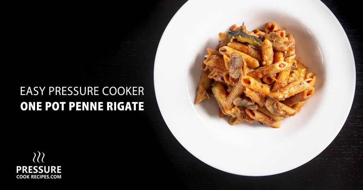 Pressure Cooker Vegan Pasta