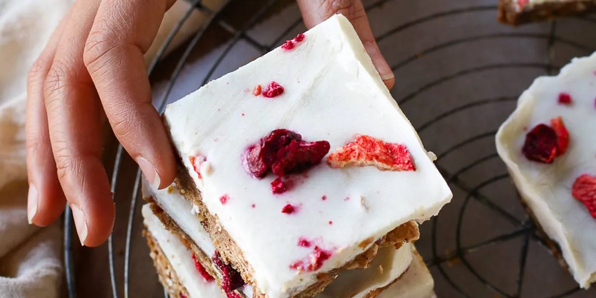 Frozen Yogurt Breakfast Bars