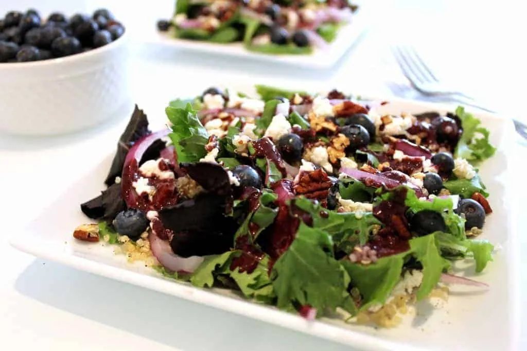 Blueberry Pecan Quinoa Salad