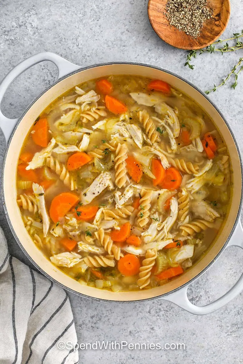 Rotisserie Chicken Soup