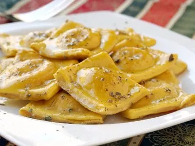 Pumpkin Tarragon Ravioli