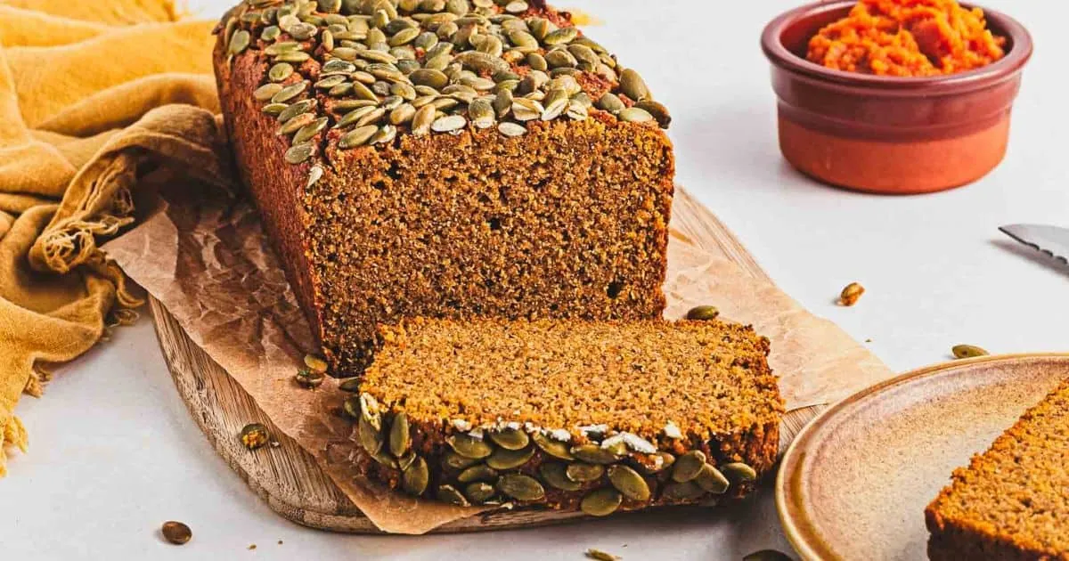 Pumpkin Almond Bread
