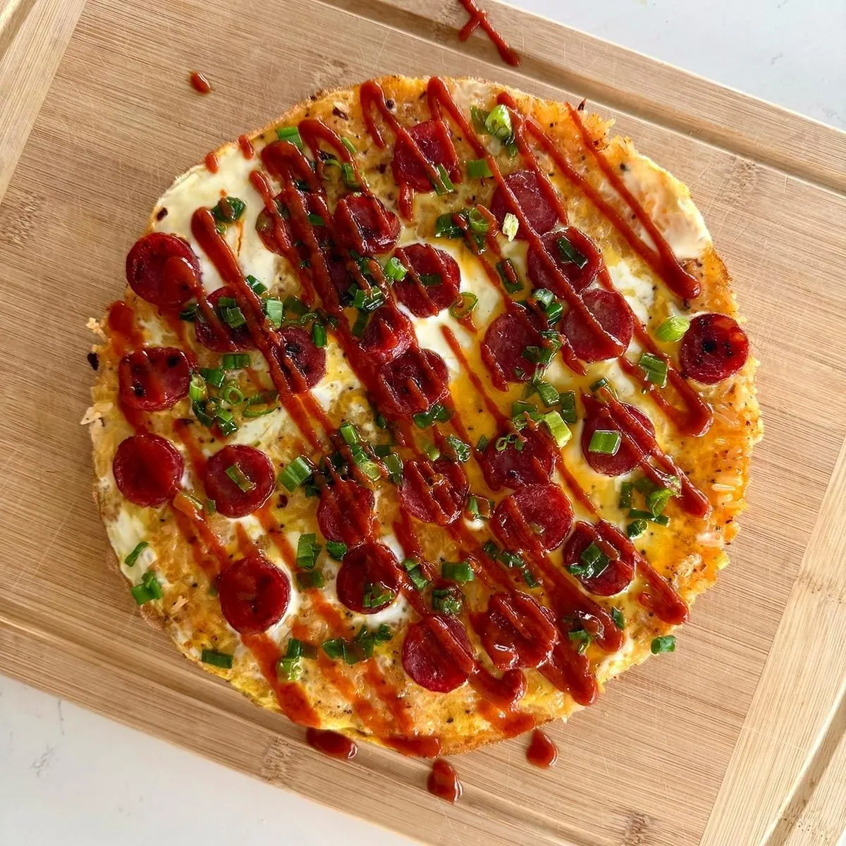 Crispy Rice Omelet