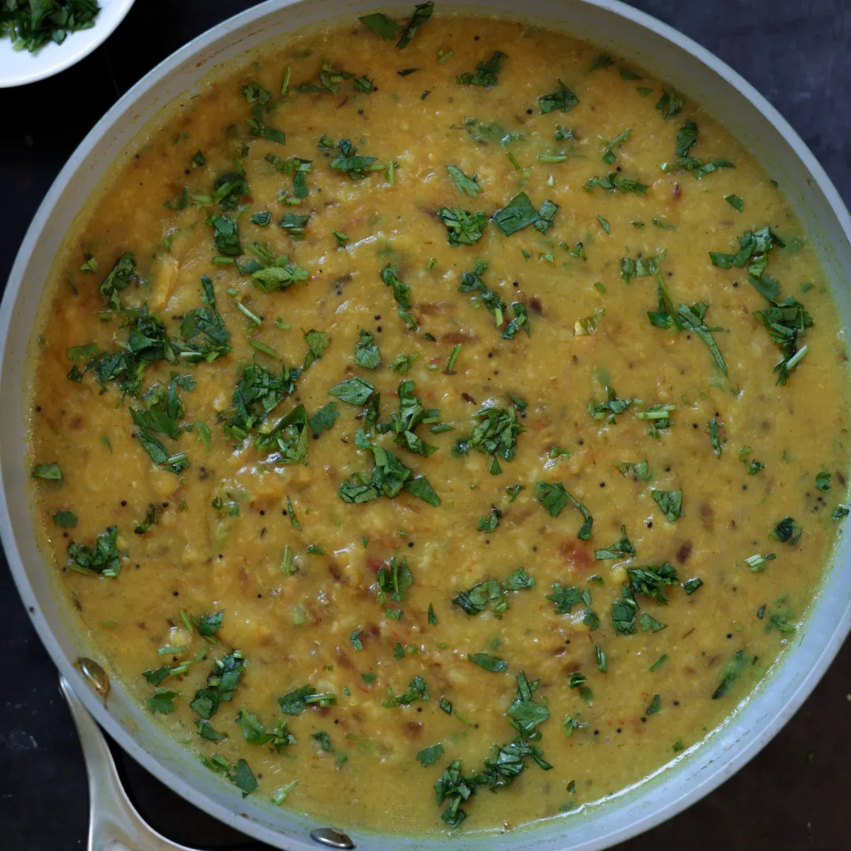 Dal Fry with fresh tomatoes