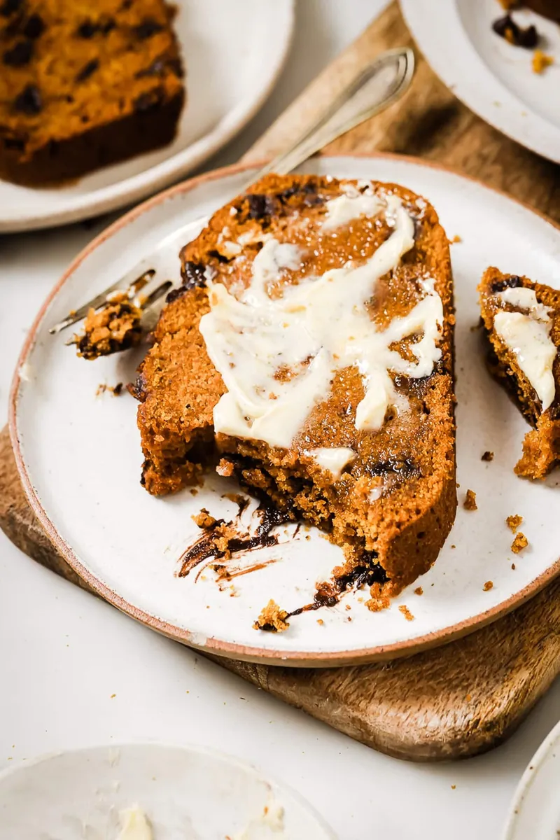 Pumpkin Chocolate Chip Bread