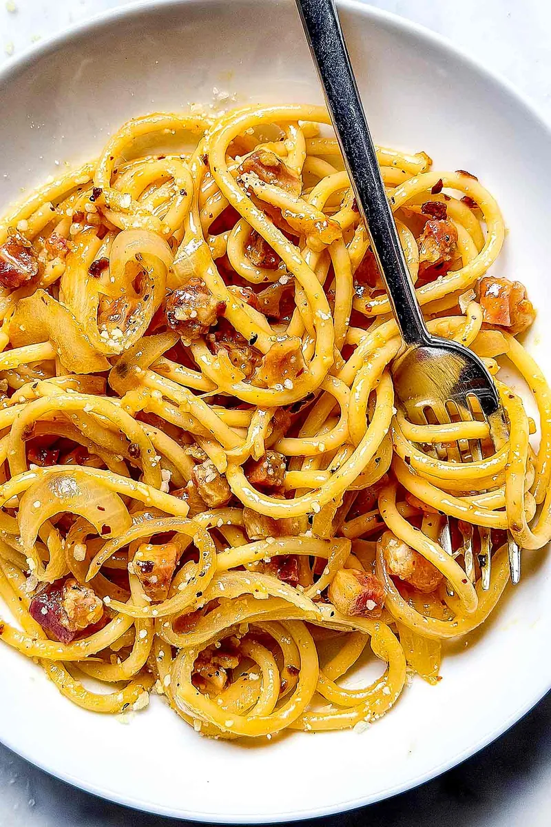 Chili Crisp Carbonara