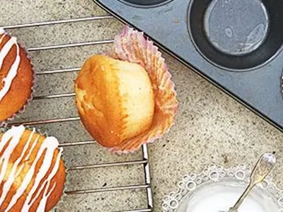 Lemon Yogurt Muffins