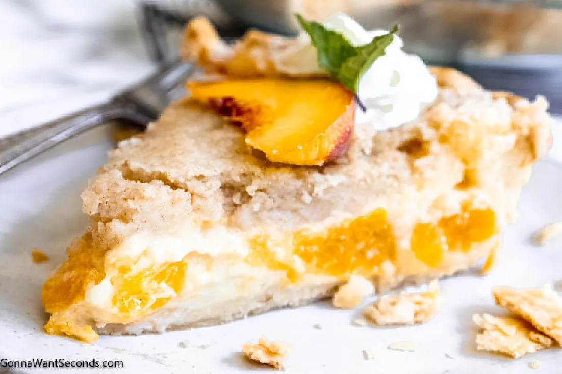 Peaches and Cream Pie