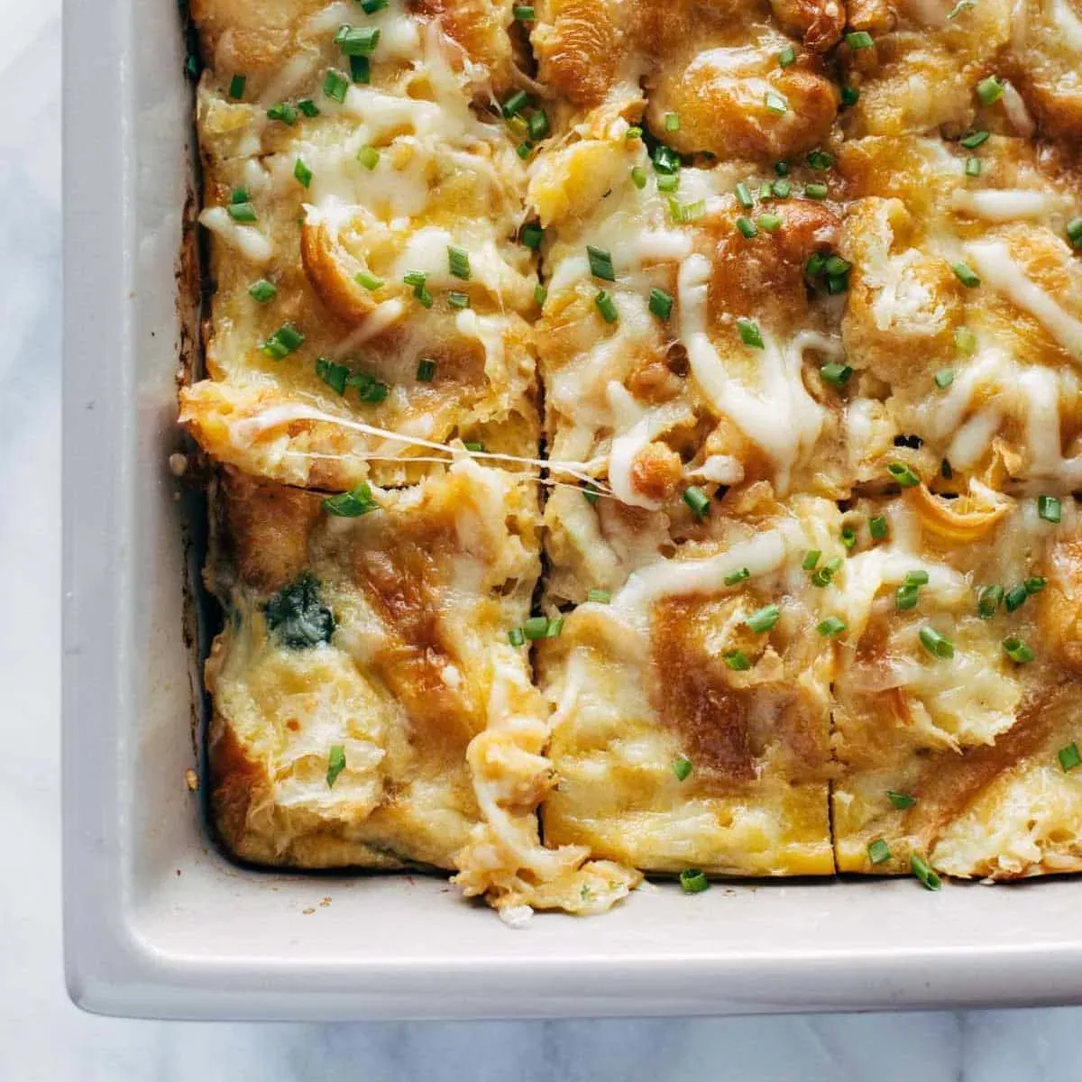 Egg and Croissant Bake