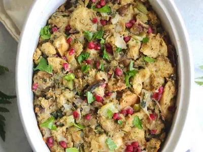Pomegranate Za'atar Stuffing