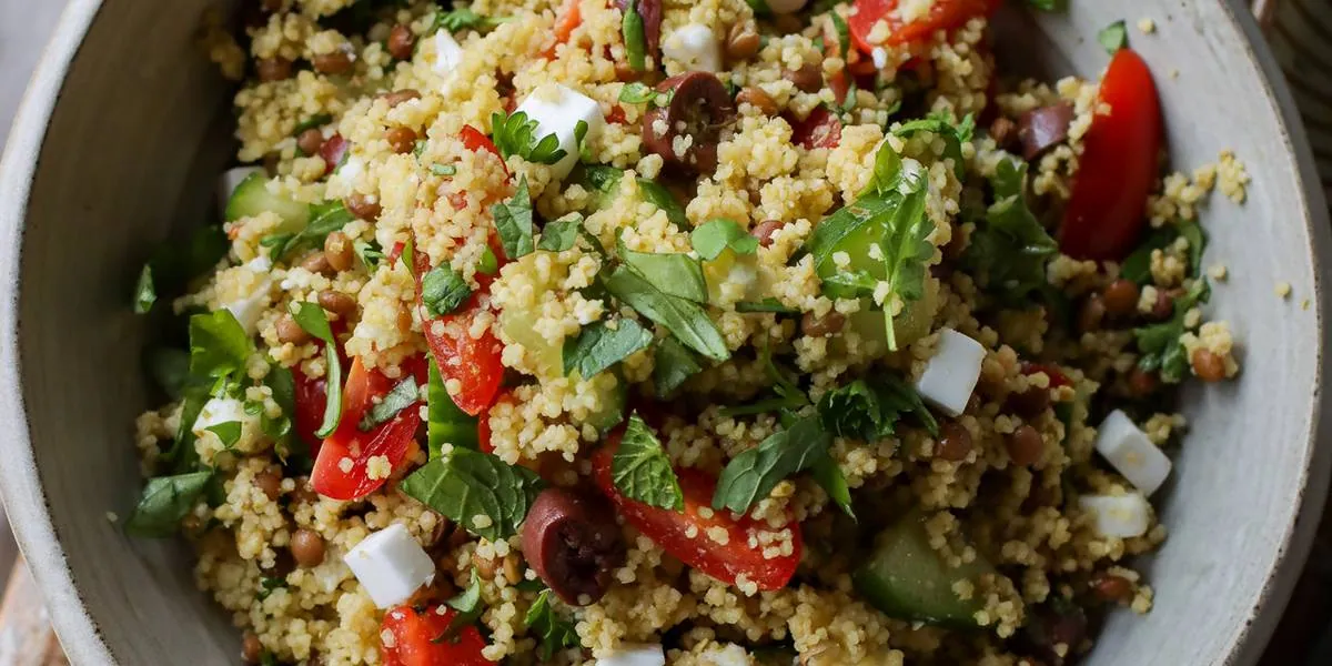 Pesto Couscous Salad