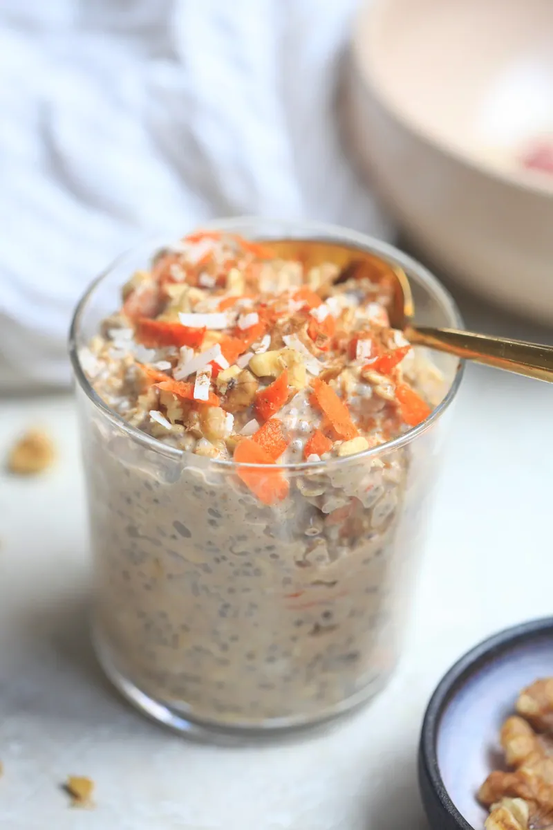 Carrot Cake Overnight Oats