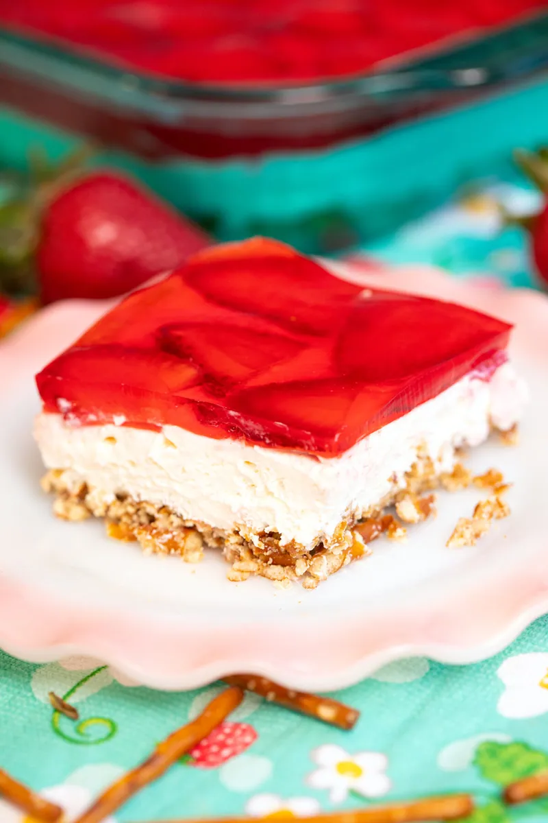 Strawberry Pretzel Salad