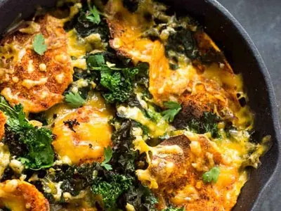 Sweet Potato Kale Nachos