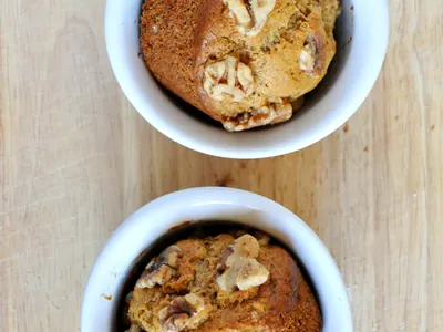 Banana Walnut Muffins