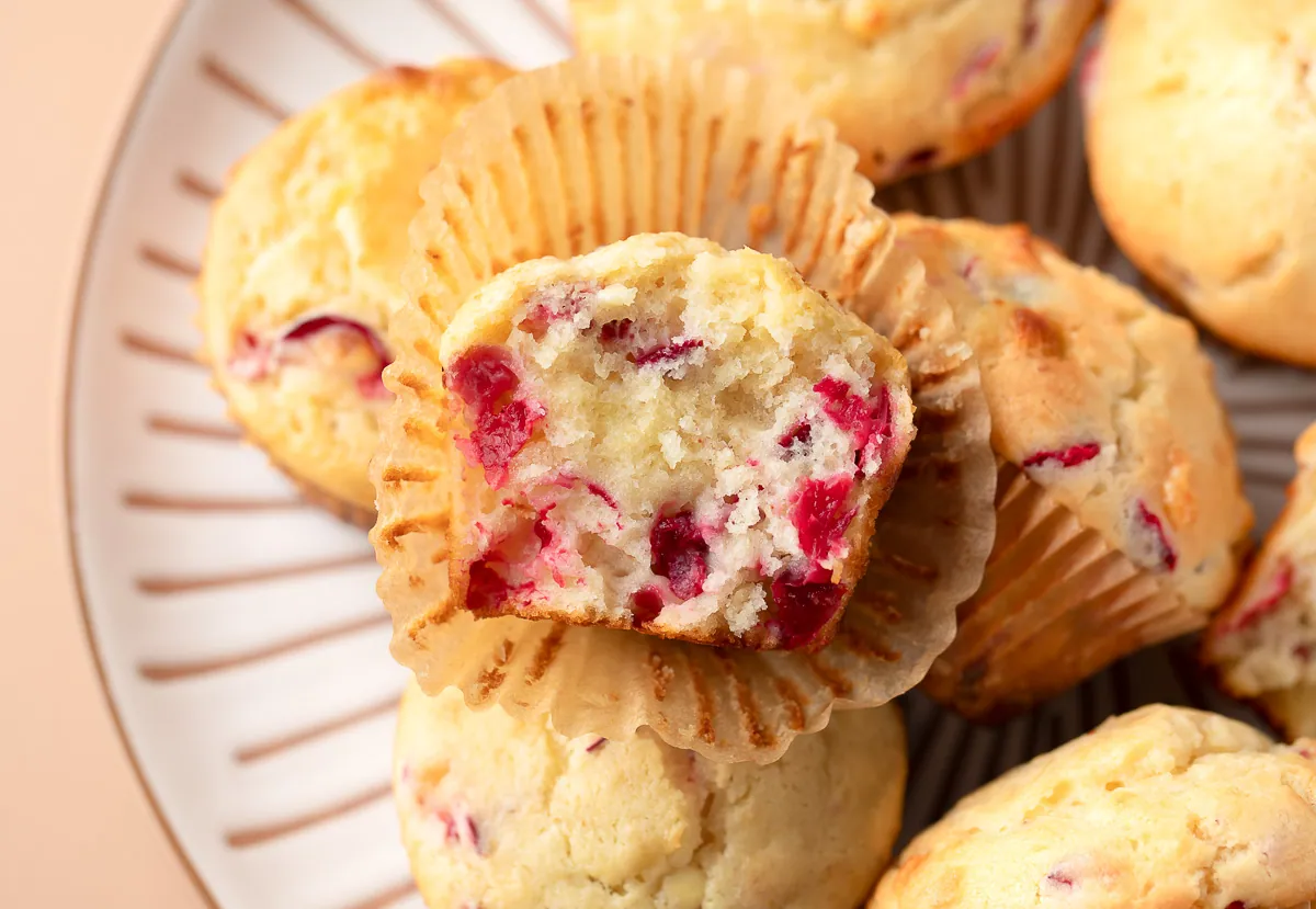 Banana Cranberry Muffins