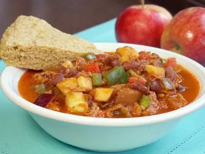 Apple Ale Pulled Pork Chili