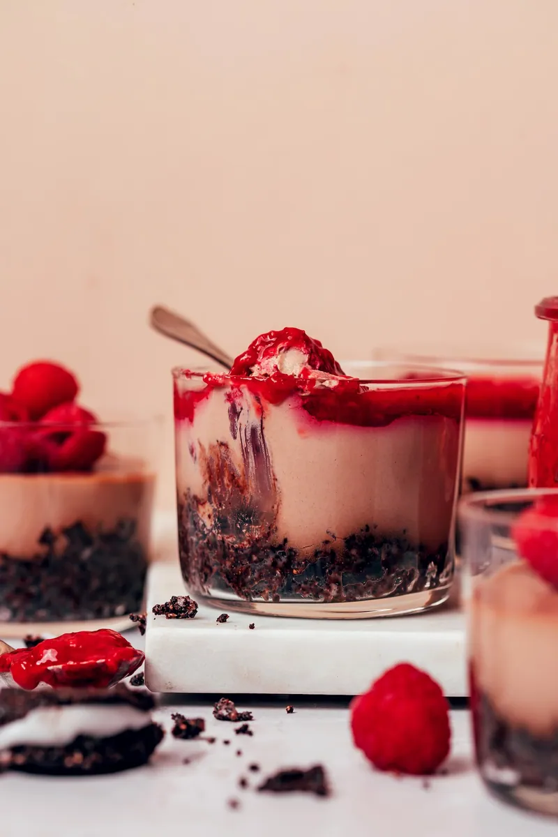 Chocolate Cheesecake Cups